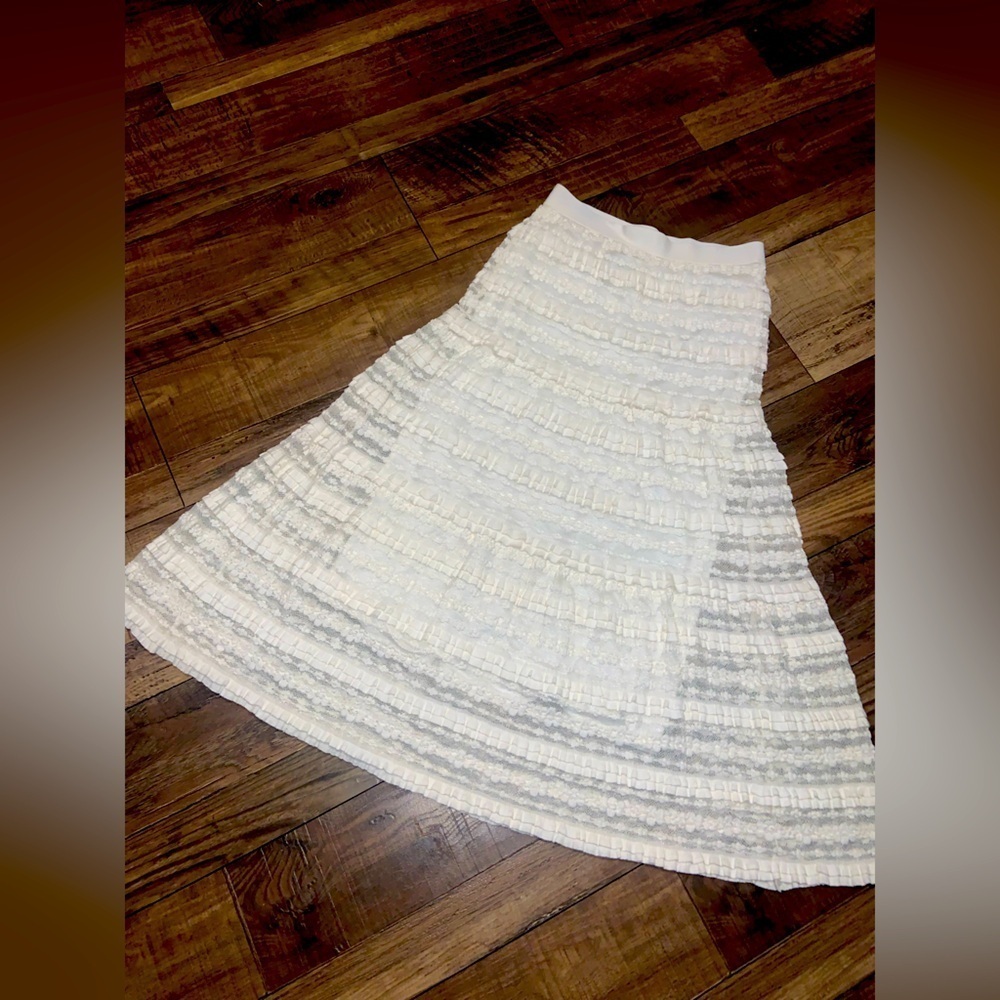 Max studio y2k boho lace skirt  extra small Cottagecore summer coastal coquette